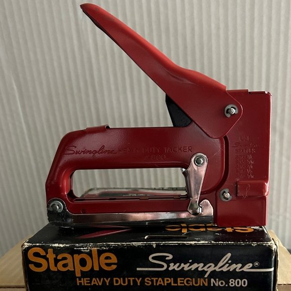 Vintage New Swingline Heavy Duty Staple Gun No. 800 (Tacker) - Picture 2 of 3